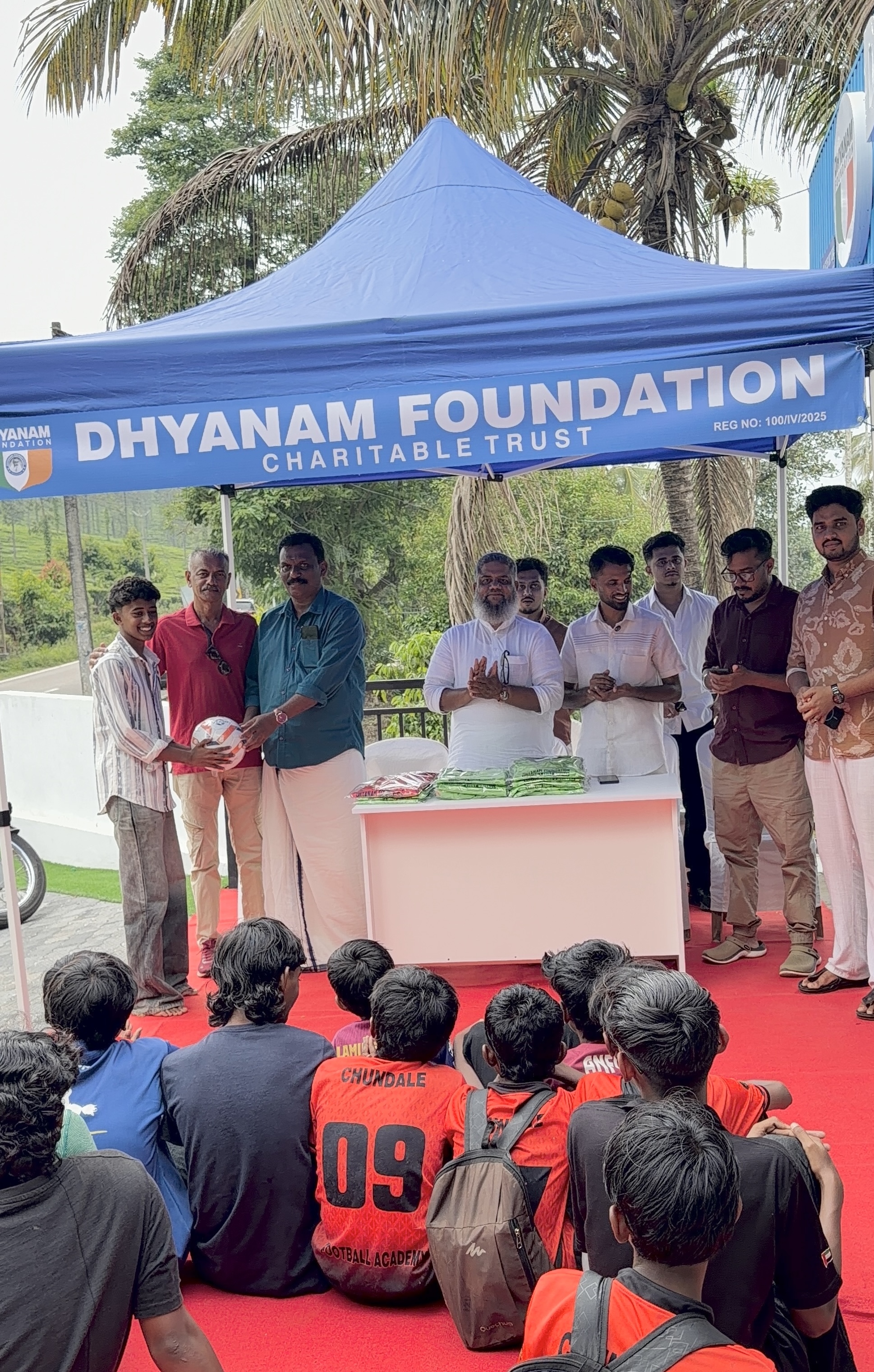 The caring hands of Dhyanam Foundation