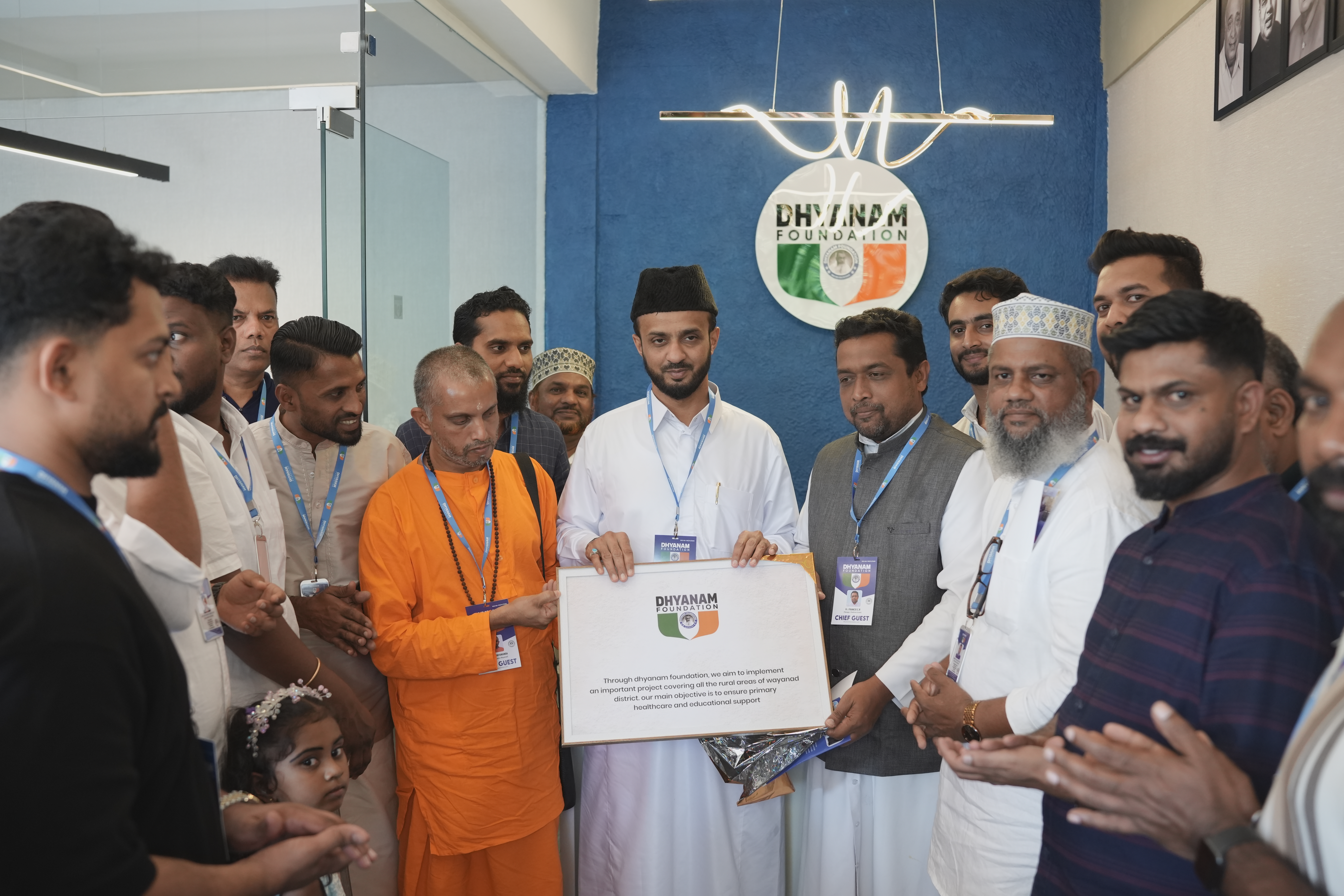 DHYANAM FOUNDATION Inaugurated by Panakkad Sayed Shaheer Ali Shihab Thagal.