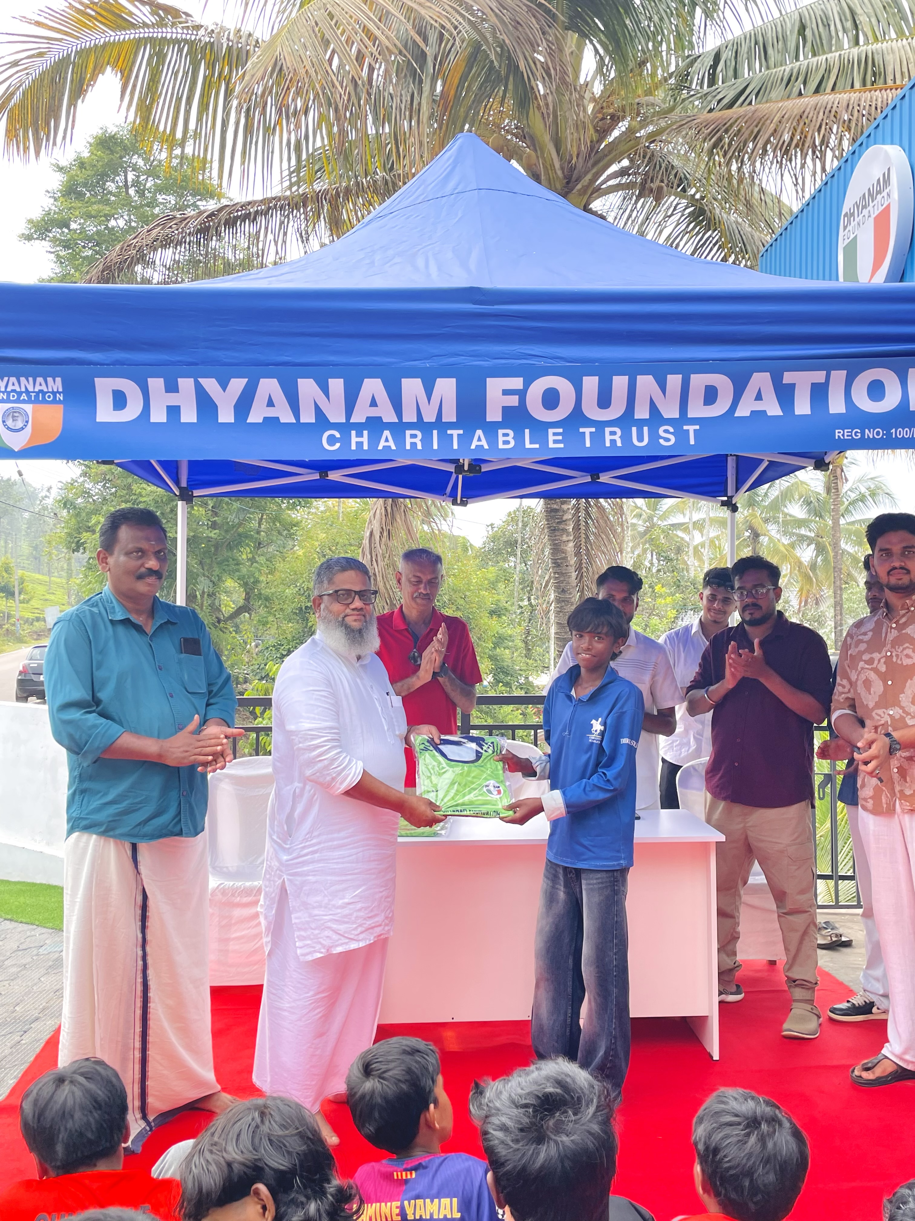 The caring hands of Dhyanam Foundation